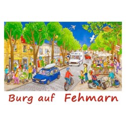 Comic Fehmarn 01 Postkarte