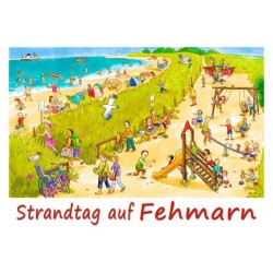 Comic Fehmarn 03 Postkarte